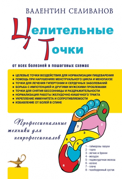 Целительные точки от всех болезней в пошаговых схемах