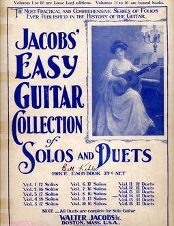 Jacobs' Easy Guitar Collection of Solos and Duets. Vol. 12. 12 Duets